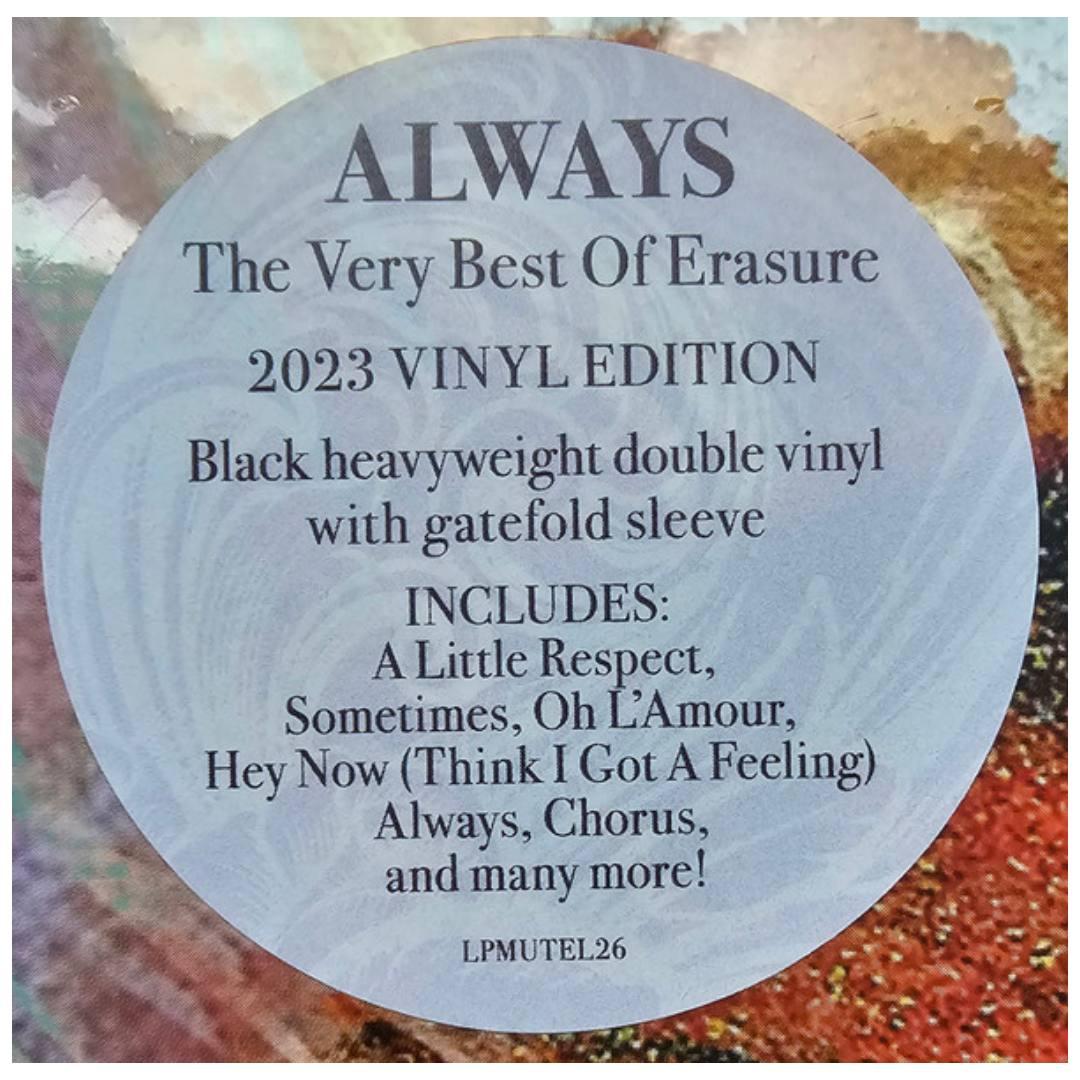 ERASURE - ALWAYS: THE VERY BEST (2LP) | VINILO