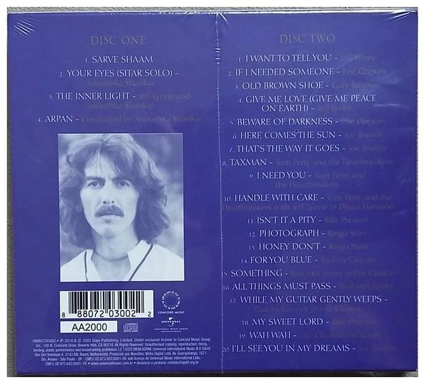 CONCERT FOR GEORGE - O.S.T. (2CD) | CD
