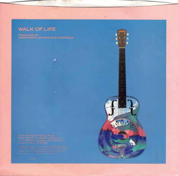DIRE STRAITS - WALK OF LIFE | 7" SINGLE VINILO USADO