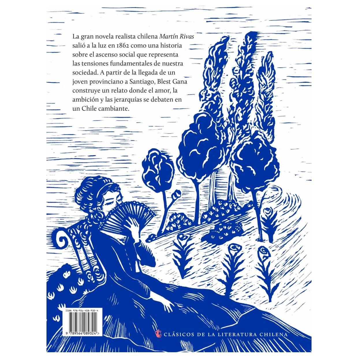 MARTÍN RIVAS (TAPA DURA) - ALBERTO BLEST GANA | LIBRO