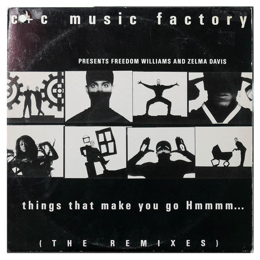 C+C MUSIC FACTORY  - THINGS THAT MAKE YOU GO HMMMM... | 12" MAXI SINGLE USADO