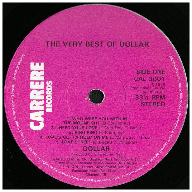 DOLLAR - THE VERY BEST OF | VINILO USADO
