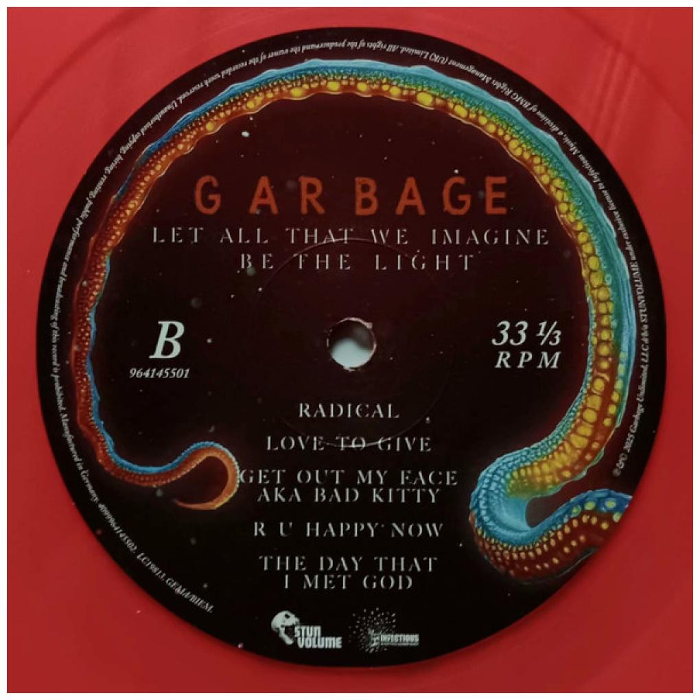 GARBAGE - LET ALL THAT WE IMAGINE BE THE LIGHT (ORANGE VINYL) | VINILO