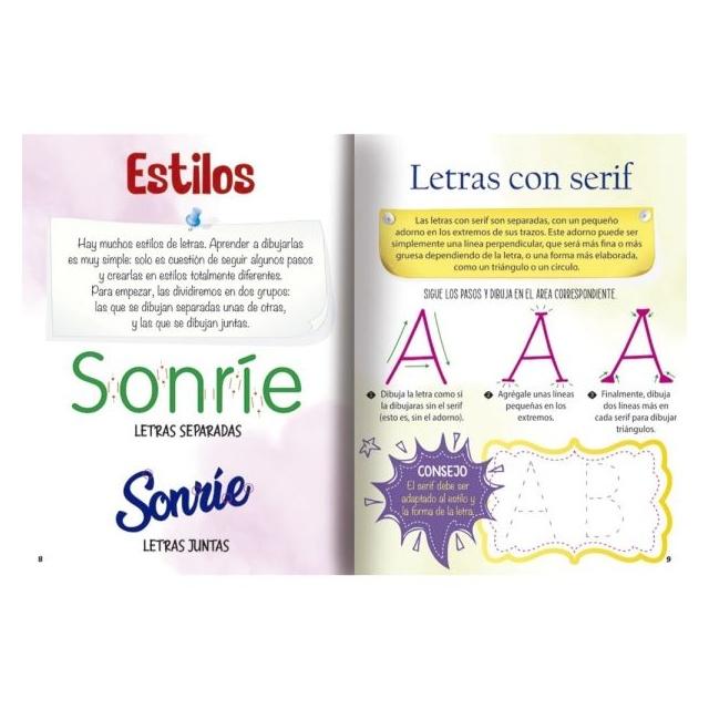 LETTERING -CALIGRAFÍA CREATIVA (RÚSTICA) - EQUIPO EDITORIAL | LIBRO