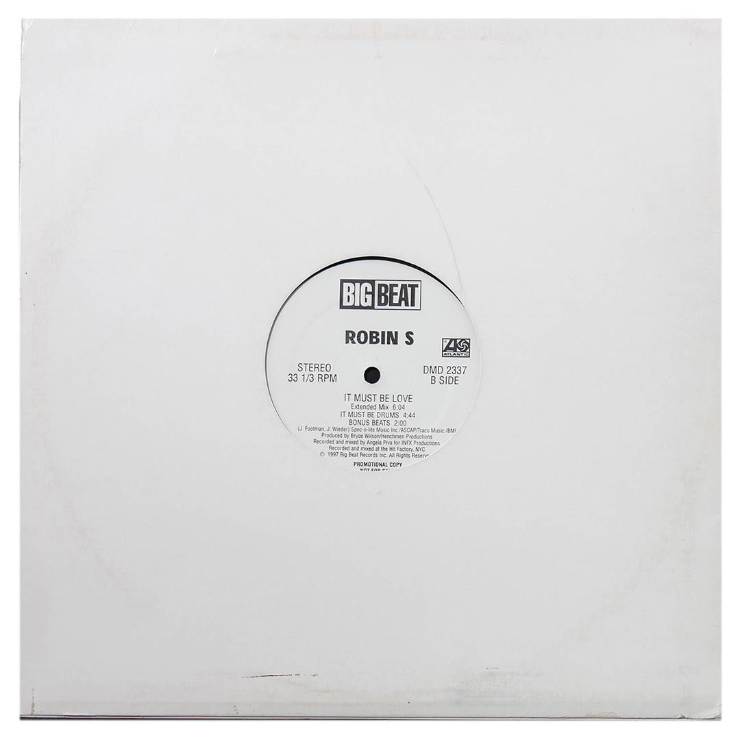 ROBIN S - IT MUST BE LOVE | 12" MAXI SINGLE USADO