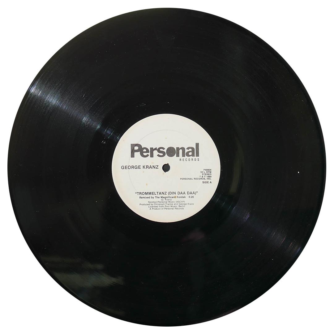 GEORGE KRANZ - TROMMELTANZ DIN DAA DAA | 12" MAXI SINGLE USADO