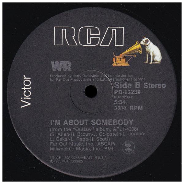 WAR - OUTLAW | 12" MAXI SINGLE USADO