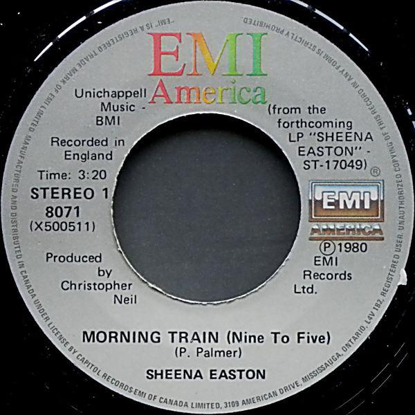 SHEENA EASTON - MORNING TRAIN | 7" SINGLE VINILO USADO