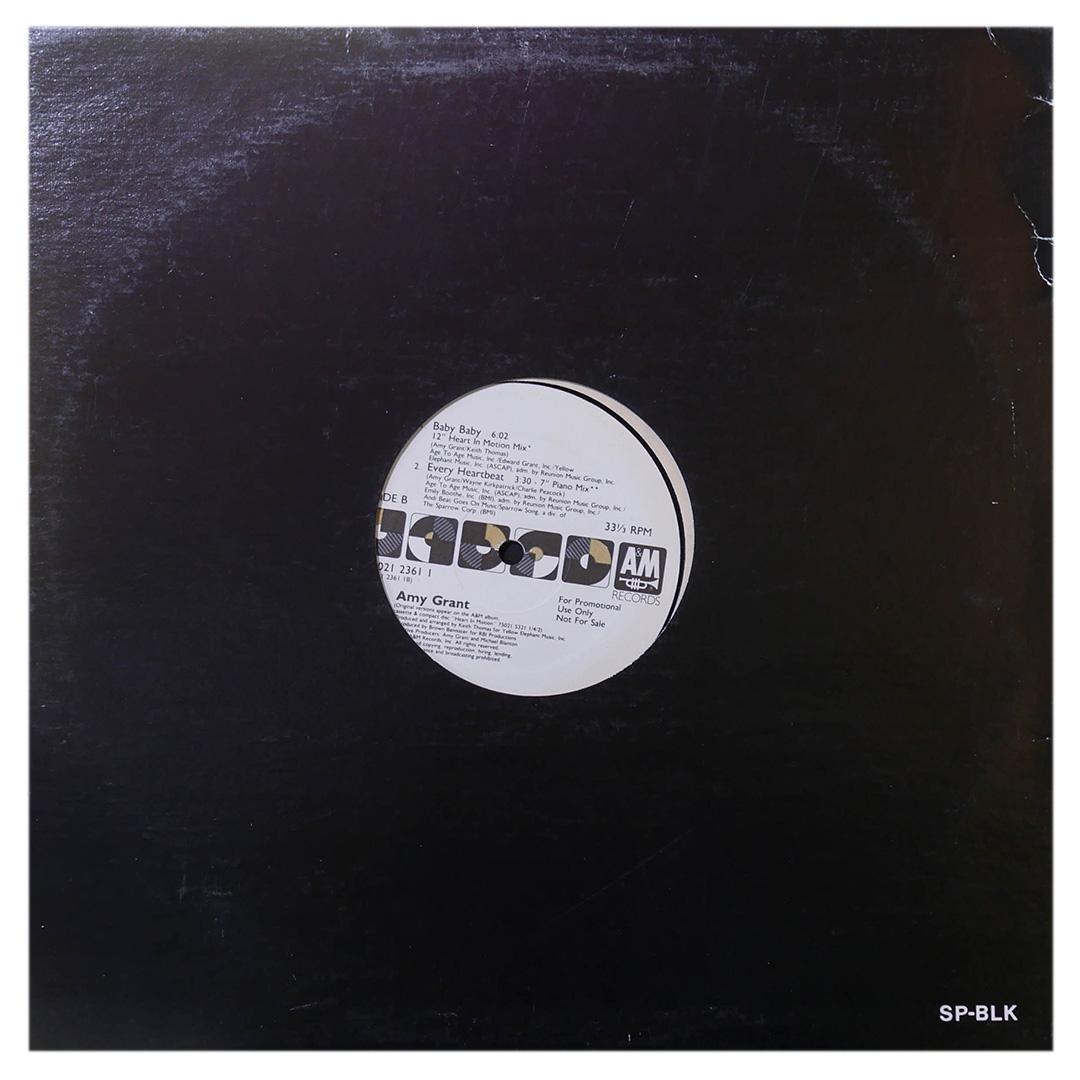 AMY GRANT - BABY BABY/EVERY HEARTBEAT (PROMO) | 12" MAXI SINGLE USADO