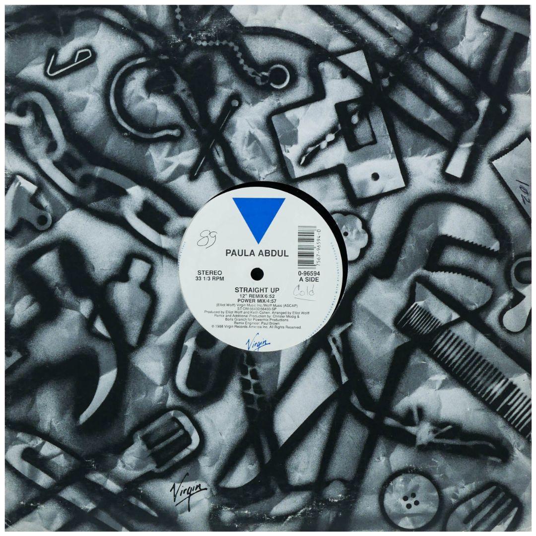 PAULA ABDUL - STRAIGHT UP | 12" MAXI SINGLE USADO