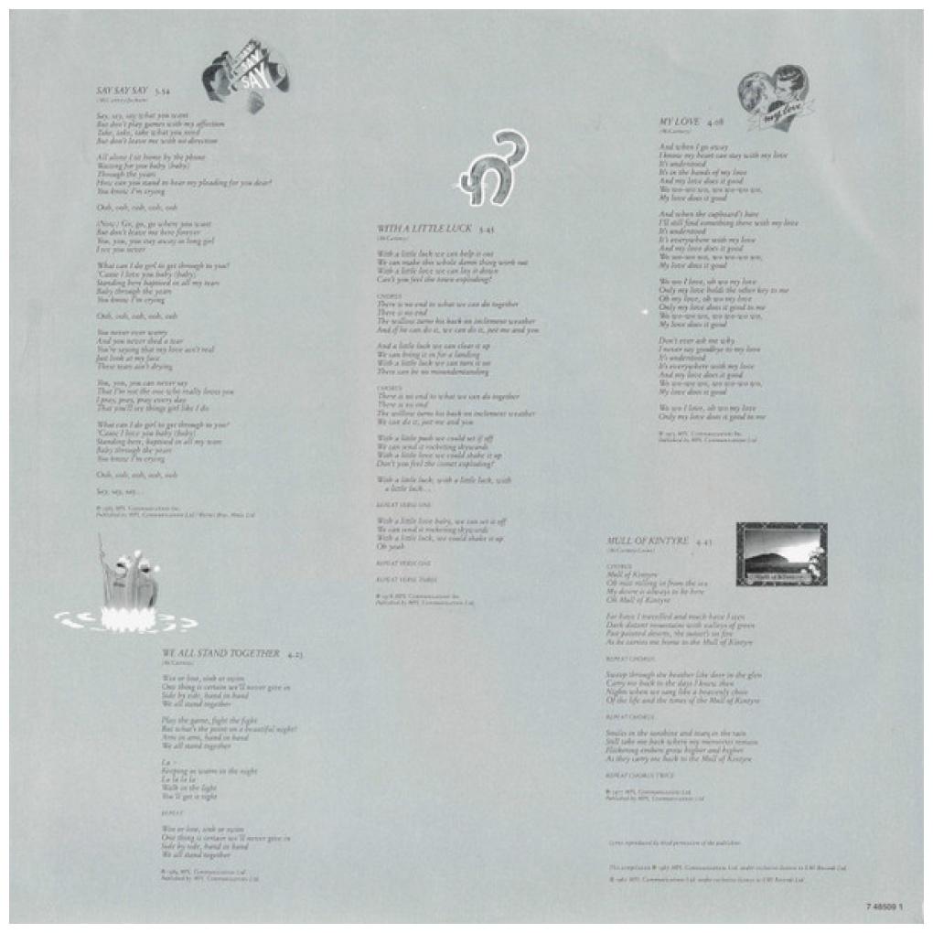PAUL McCARTNEY - ALL THE BEST (2LP) | VINILO USADO