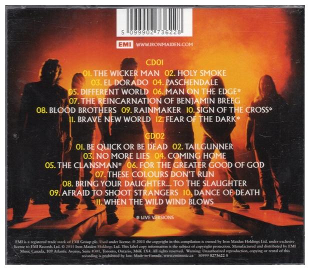 IRON MAIDEN - FROM FEAR TO ETERNITY - THE BEST OF 1990-2010 | CD
