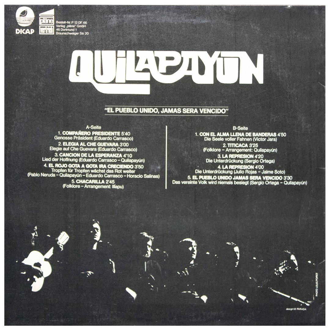 QUILAPAYUN - EL PUEBLO UNIDO JAMAS SERA VENCIDO | VINILO USADO