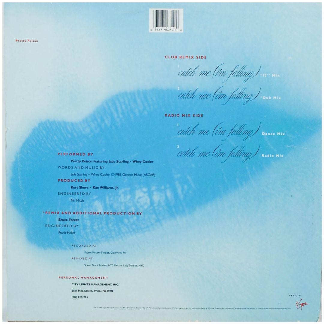 PRETTY POISON - CATCH ME (I M FALLING) | 12" MAXI SINGLE USADO