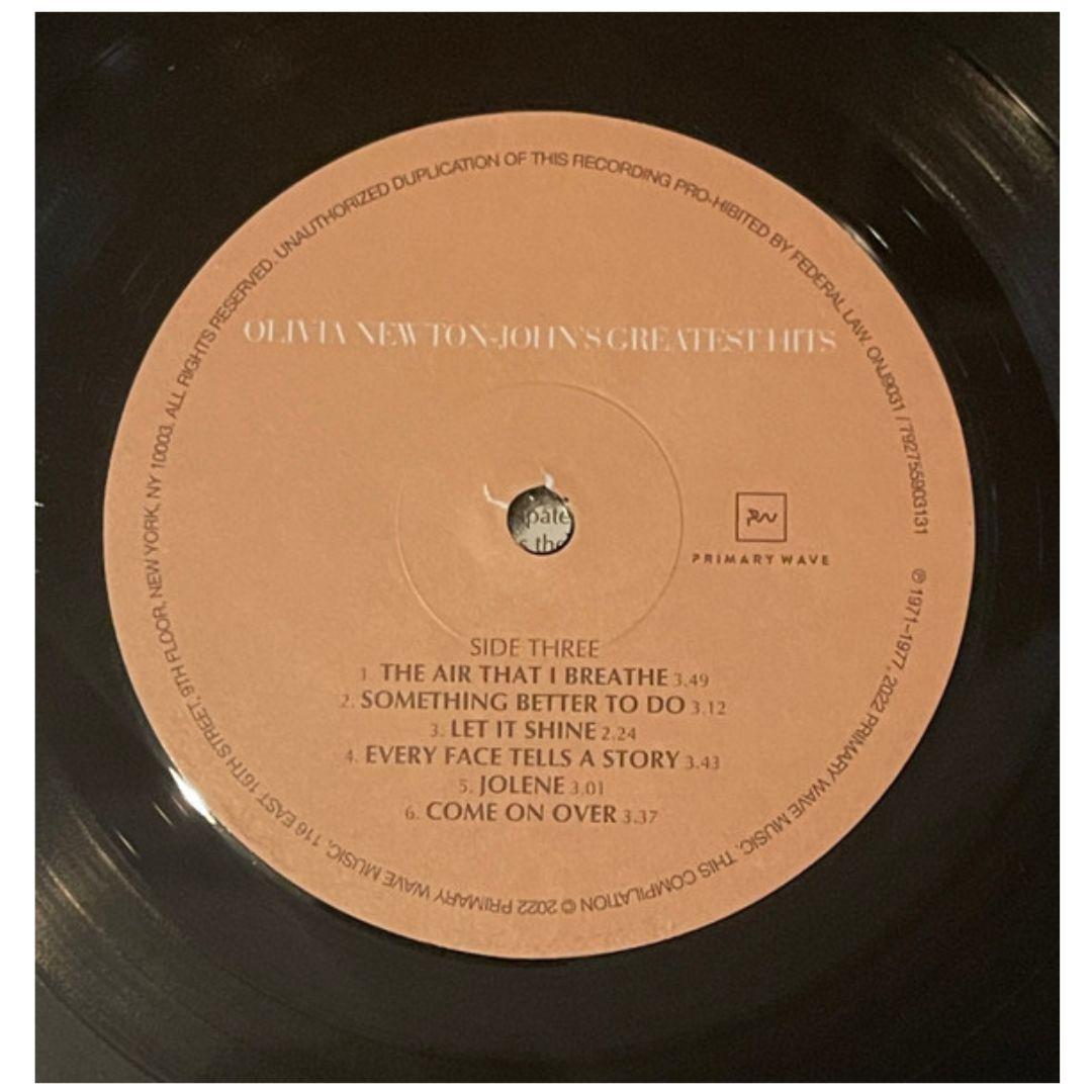 OLIVIA NEWTON JOHN - GREATEST HITS (2LP) | VINILO ABIERTO