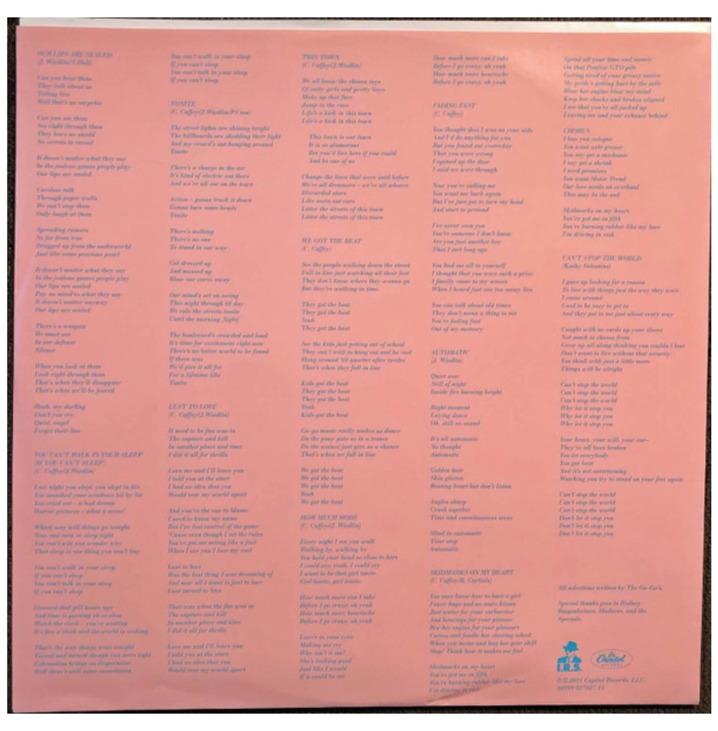 GO-GO S - BEAUTY AND THE BEAT | VINILO