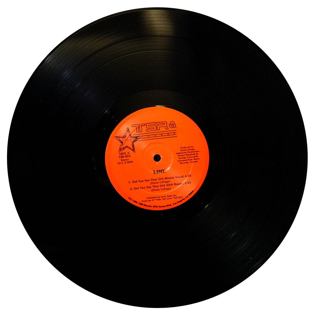 LIME - DID YOU SEE THAT GIRL? | 12" MAXI SINGLE USADO