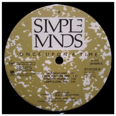 SIMPLE MINDS - ONCE UPON A TIME | VINILO