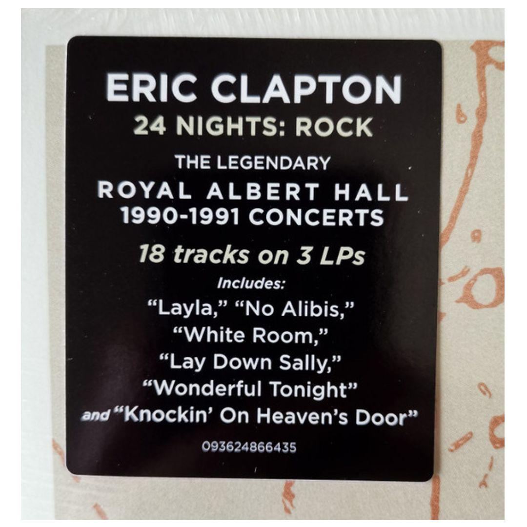 ERIC CLAPTON - 24 NIGHTS ROCK (3LP) | VINILO