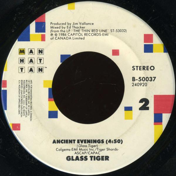GLASS TIGER - DON T FORGET ME (WHEN I M GONE) | 7" SINGLE VINILO USADO