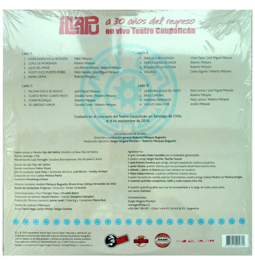 ILLAPU - A 30 ANOS DEL REGRESO | VINILO