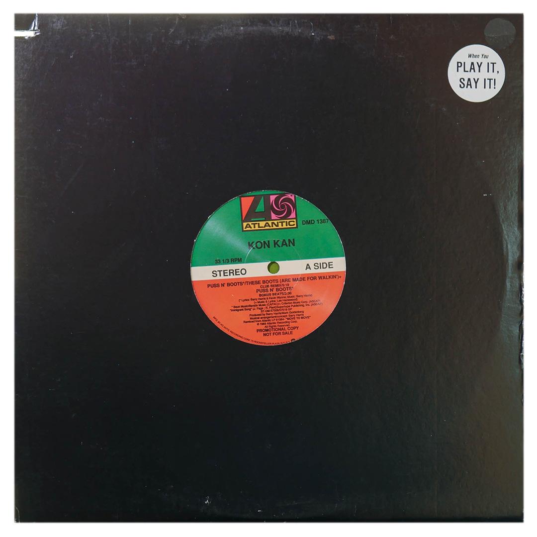 KON KAN - PUSS N BOOTS/THESE BOOTS (ARE MADE FOR WALKIN ) | 12" MAXI SINGLE USADO