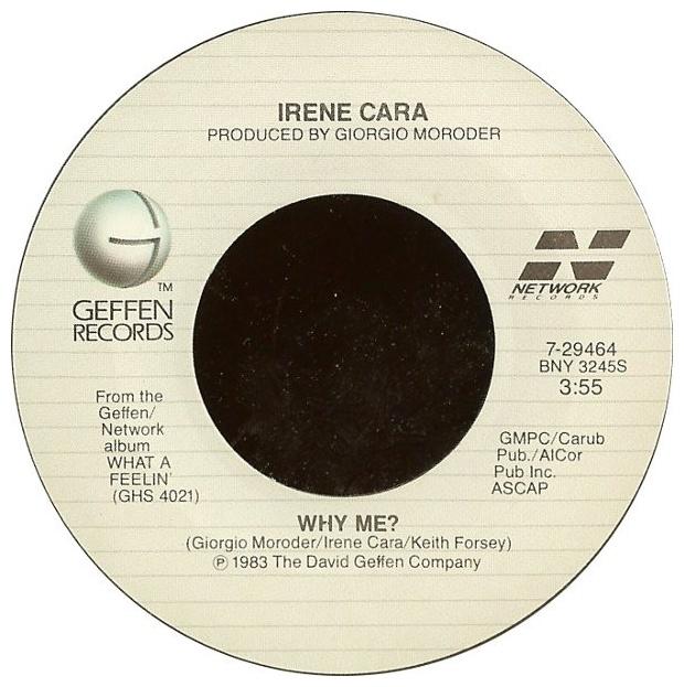 IRENE CARA - WHY ME ? | 7" SINGLE VINILO USADO