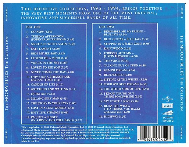 MOODY BLUES - THE COLLECTION (2CD) | CD