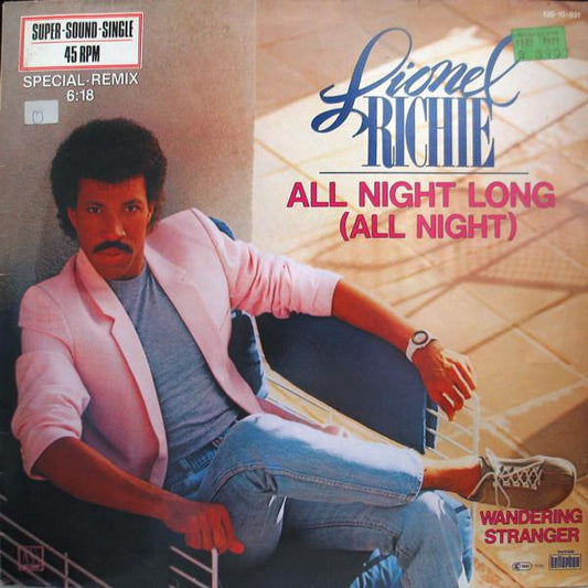 LIONEL RICHIE - ALL NIGHT LONG (ALL NIGHT) | 12" MAXI SINGLE USADO