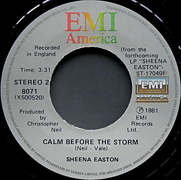 SHEENA EASTON - MORNING TRAIN | 7" SINGLE VINILO USADO