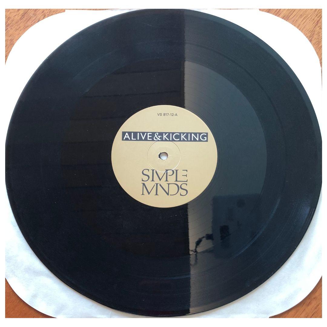 SIMPLE MINDS - ALIVE & KICKING | 12" MAXI SINGLE USADO