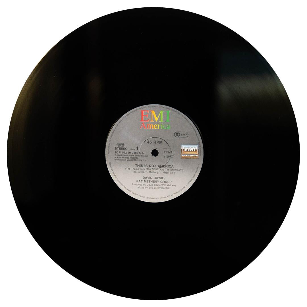 DAVID BOWIE FT. PAT METHENY - THIS IS NOT AMERICA | 12" MAXI SINGLE USADO