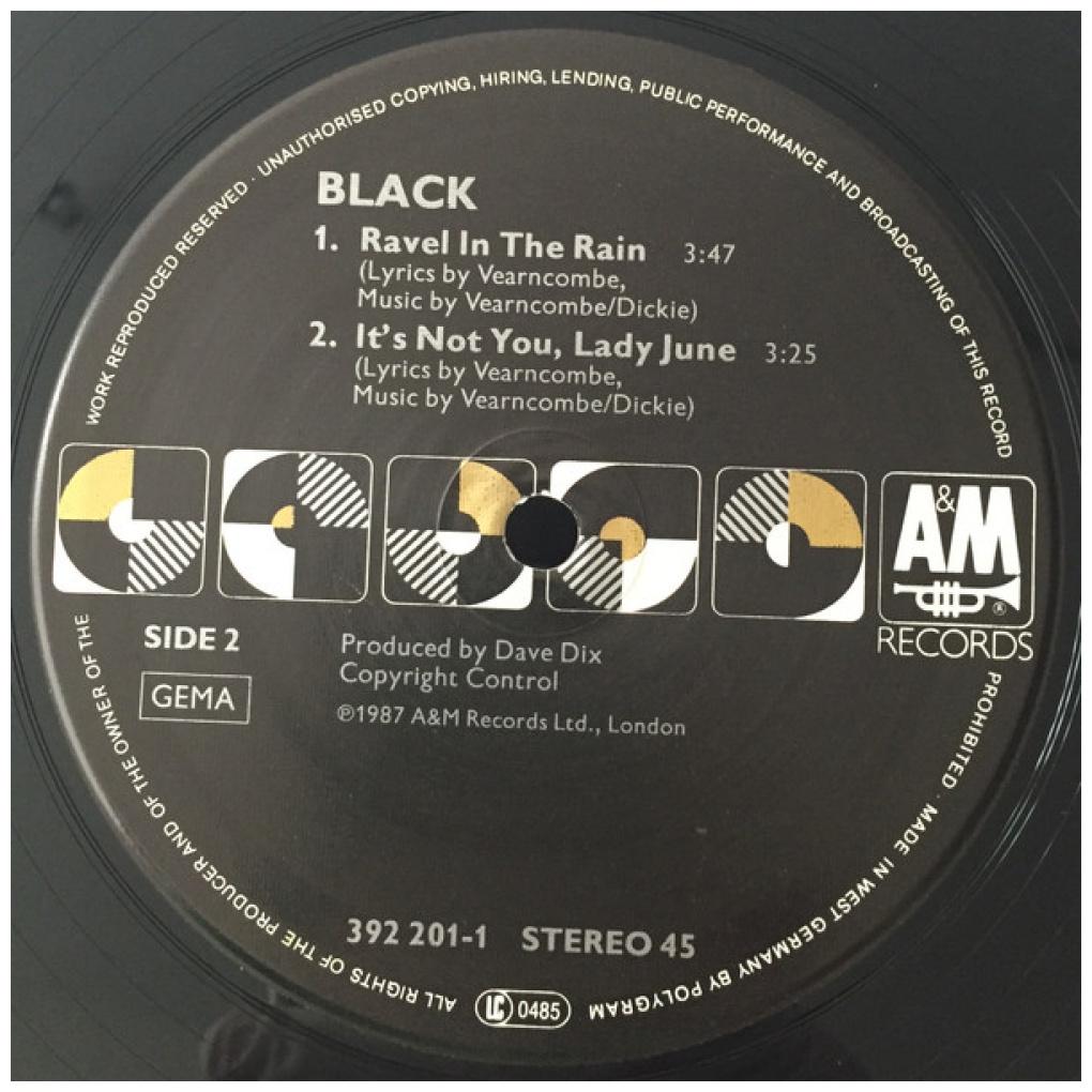 BLACK - EVERYTHING'S COMING UP ROSES | 12'' MAXI SINGLE USADO