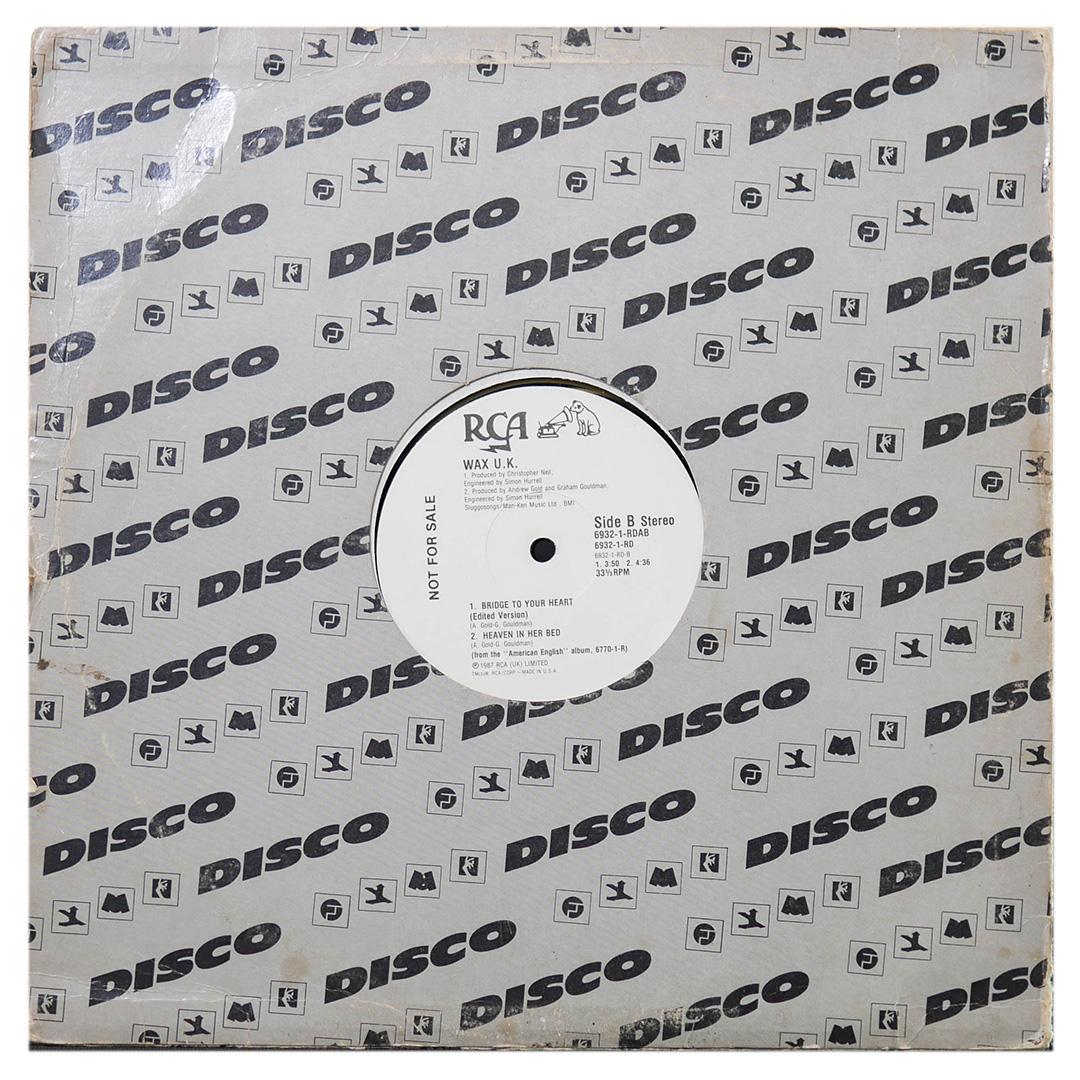 WAX - BRIDGE TO YOUR HEART | 12" MAXI SINGLE USADO