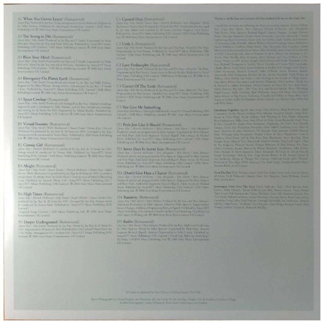 JAMIROQUAI - HIGH TIMES: SINGLES 1992-2006 (2LP) | VINILO