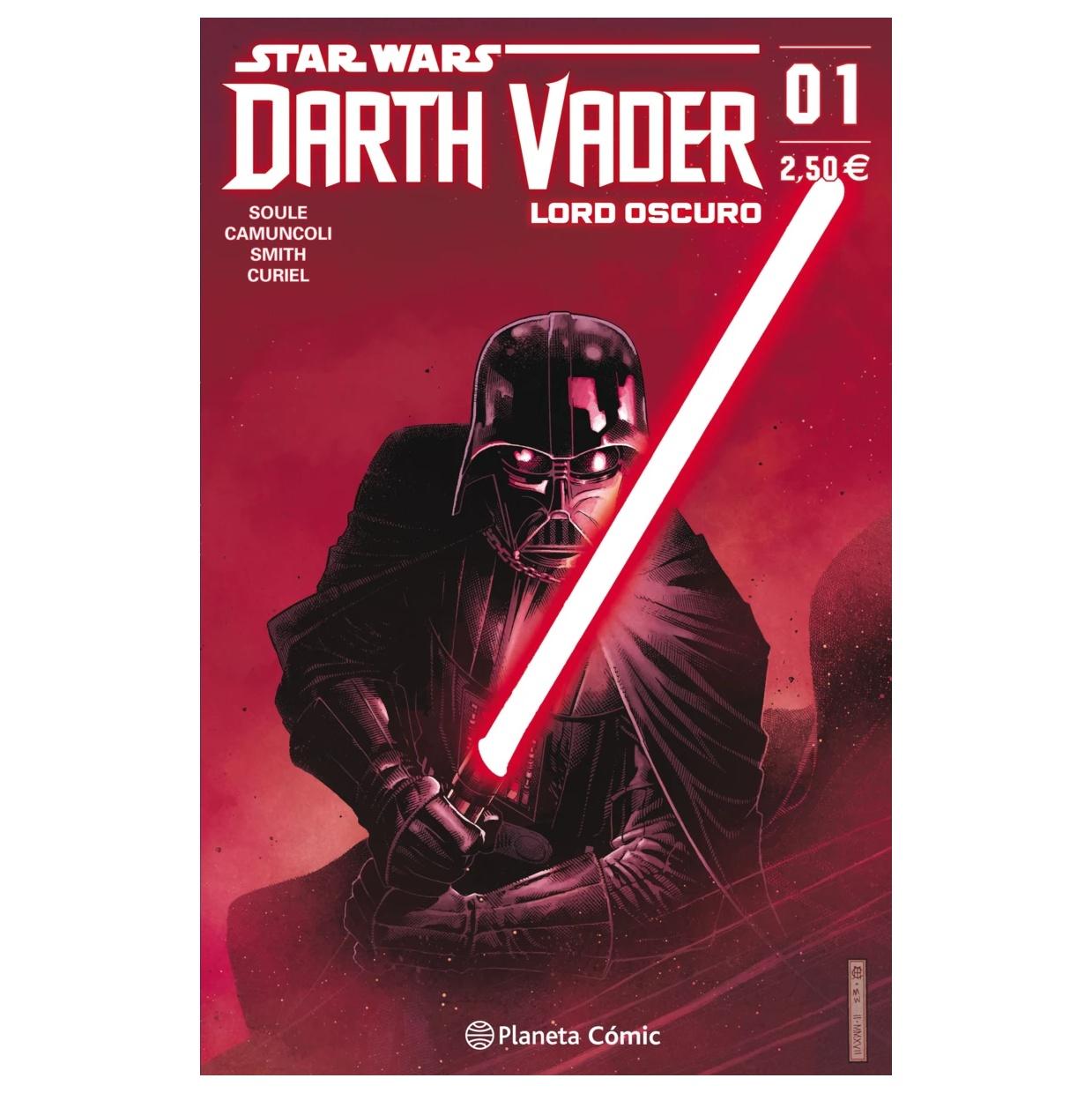 STAR WARS DARTH VADER LORD OSCURO Nº 01/25
(TAPA BLANDA) - CHARLES SOULE | LIBRO