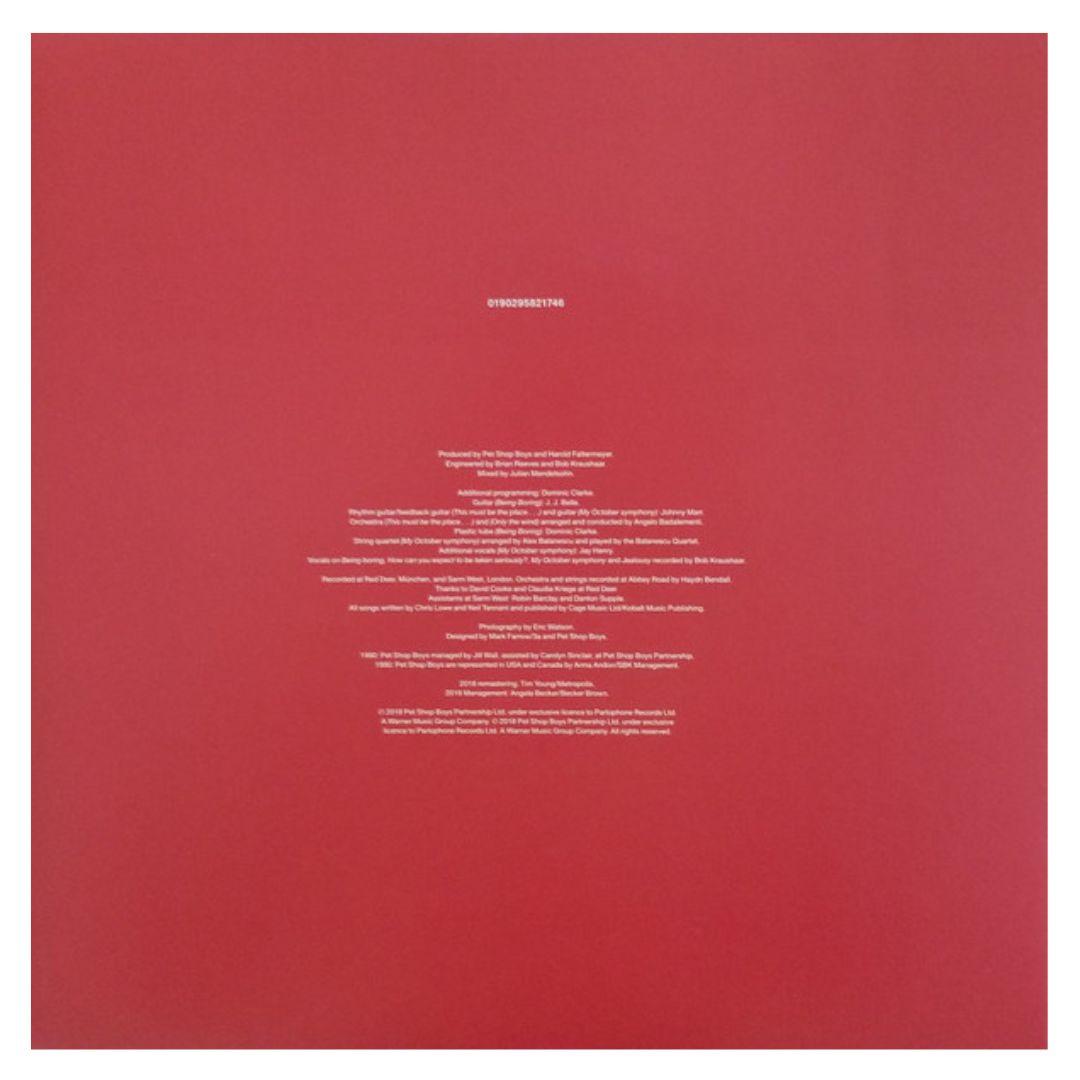 PET SHOP BOYS - BEHAVIOUR | VINILO