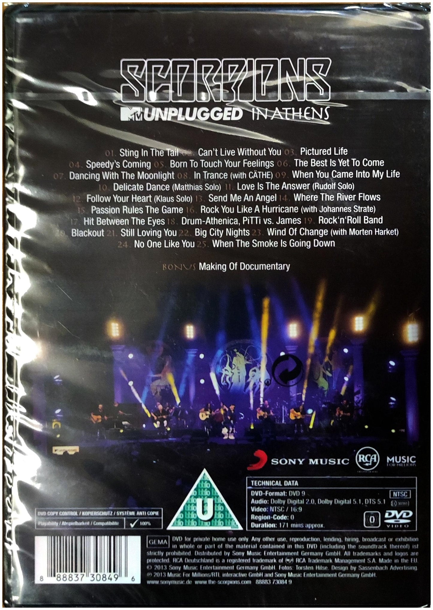 SCORPIONS - MTV UNPLUGGED | DVD