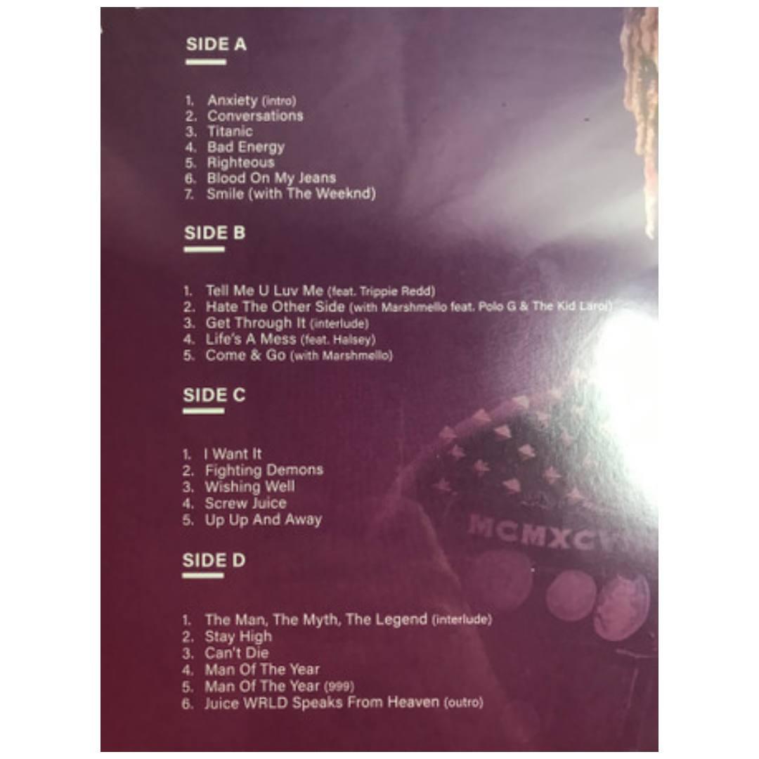 JUICE WRLD - LEGENDS NEVER DIE (2LP) | VINILO