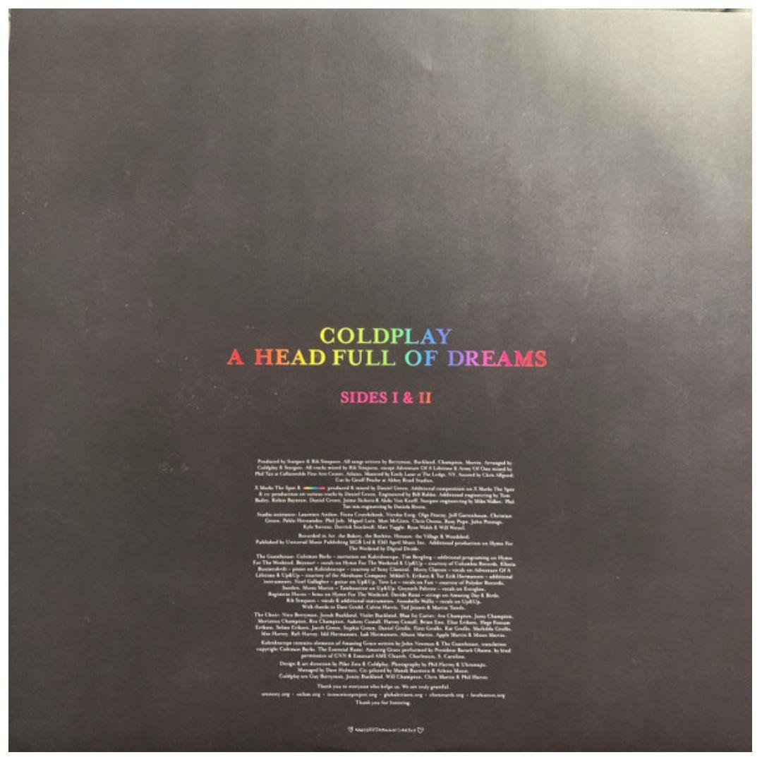 COLDPLAY - A HEAD FULL OF DREAMS (2LP) | VINILO