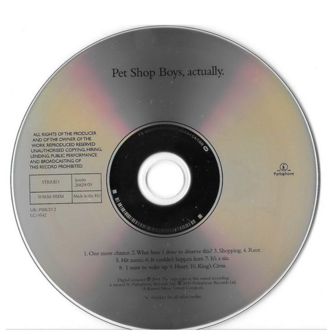 PET SHOP BOYS - ACTUALLY | CD