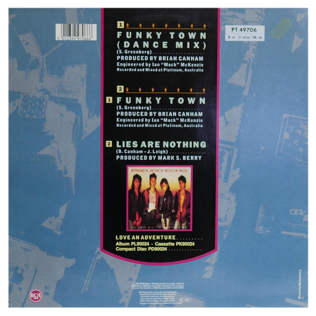 PSEUDO ECHO - FUNKY TOWN | 12" MAXI SINGLE USADO