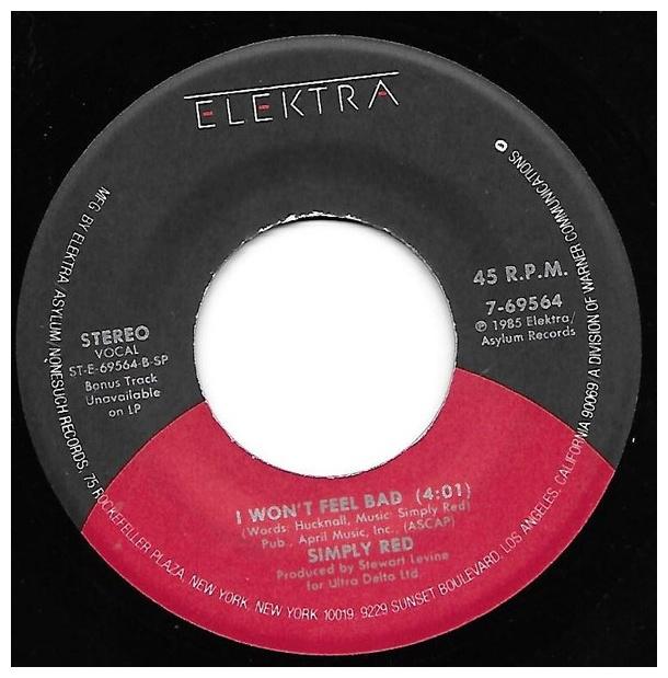 SIMPLY RED - HOLDING BACK THE YEARS | 7" SINGLE USADO