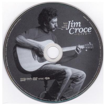 JIM CROCE - HAVE YOU HEARD JIM CROCE LIVE | DVD