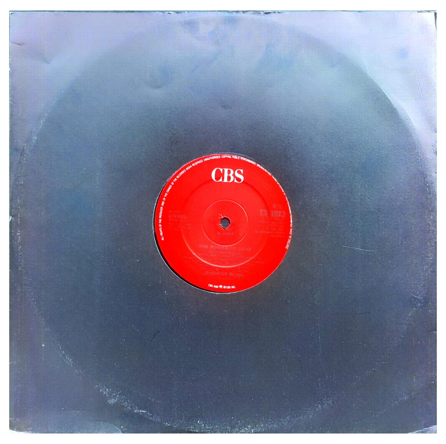 JENNIFER RUSH - THE POWER OF LOVE (EXTENDED REMIX) | 12" MAXI SINGLE USADO