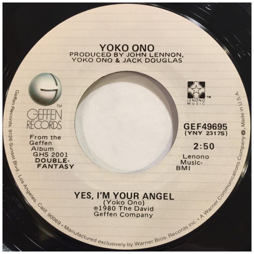 JOHN LENNON - WATCHING THE WHEELS | 7" SINGLE USADO