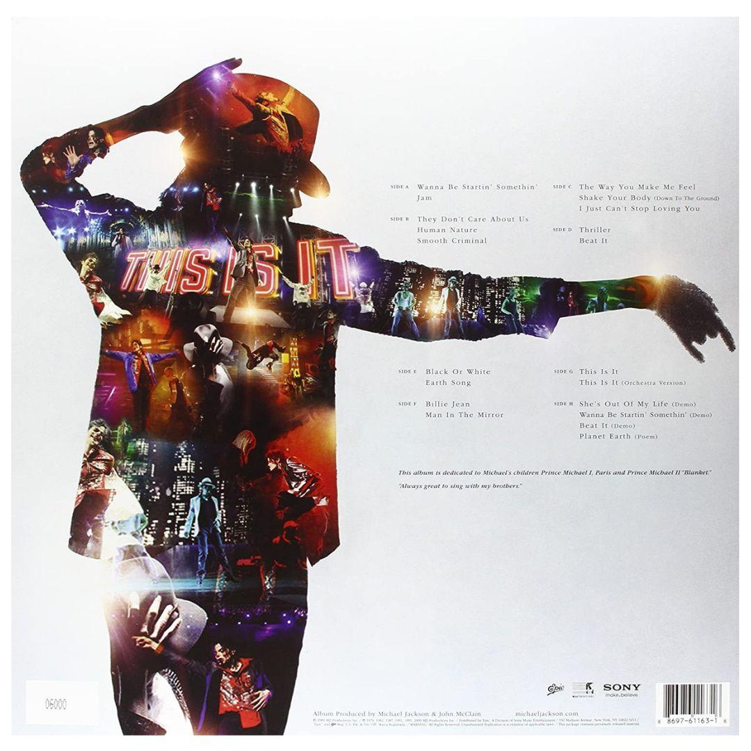 MICHAEL JACKSON - THIS IS IT (4LP) | VINILO
