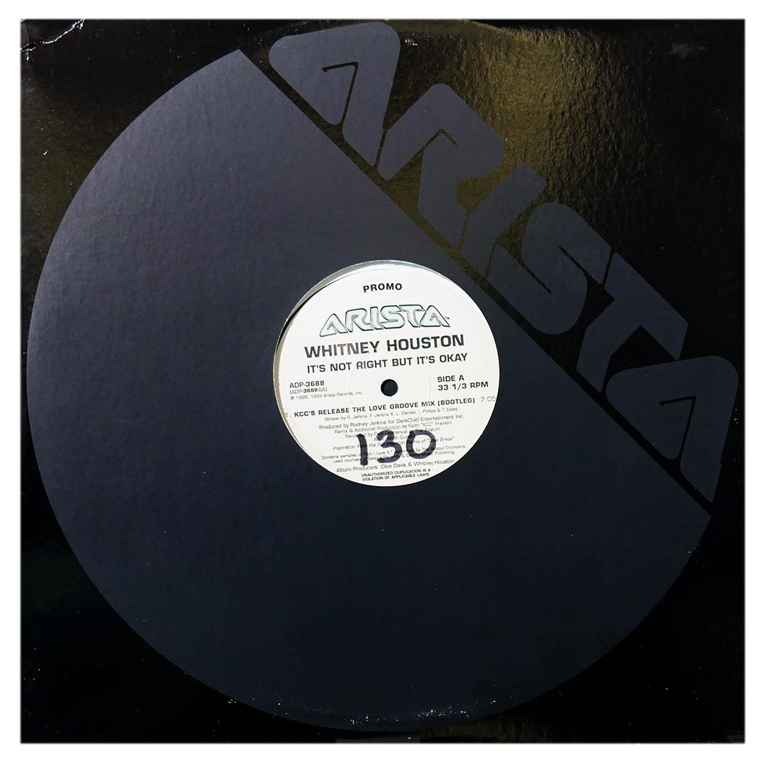 WHITNEY HOUSTON - IT S NOT RIGHT BUT IT S OK (GROOVE MIXES) | 12" MAXI SINGLE USADO