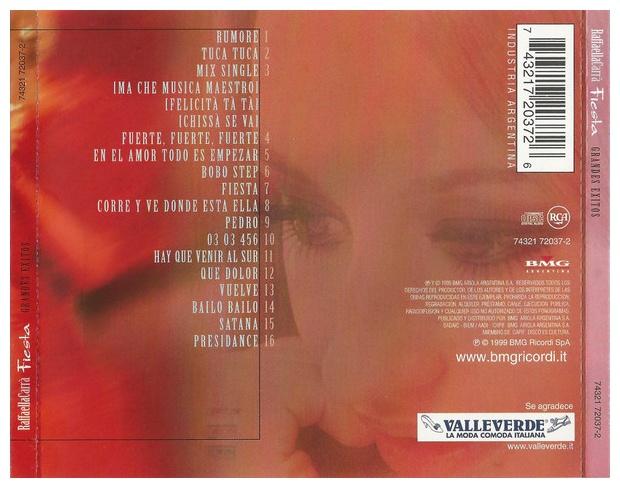 RAFFAELLA CARRA - FIESTA: GRANDES EXITOS | CD