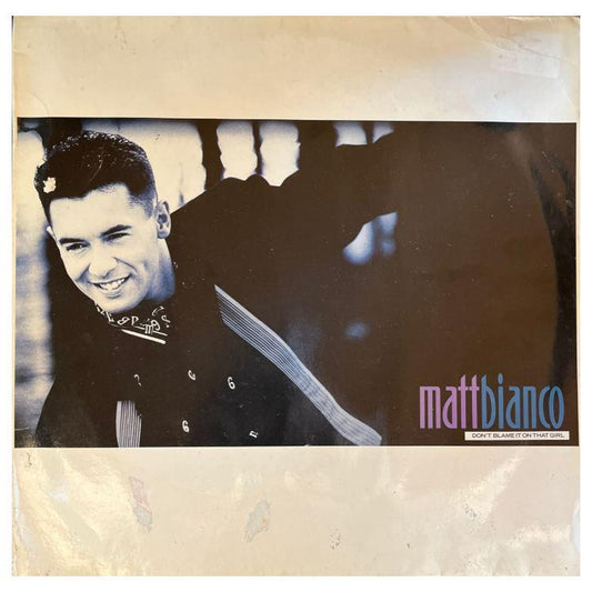 MATT BIANCO - DON T BLAME IT ON THAT GIRL | 12" MAXI SINGLE USADO